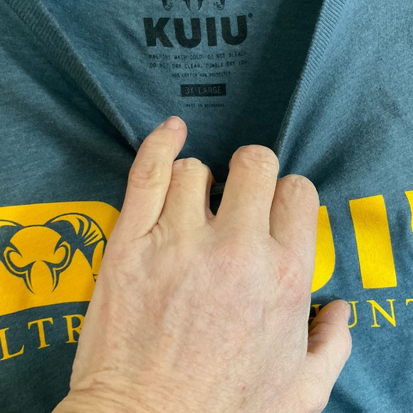 KUIU Men's Blue T-Shirt - Picture 3 of 3